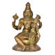 Brass Laxmi Narsimha Statue With Laxmi On His Lap