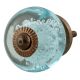 Light Blue Bubble Cabinet Knobs