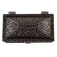 Metal Floral Square Small Storage Box