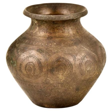 Handmade Brass Water Drinking Pot Lota