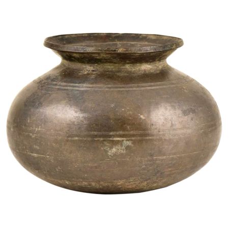 Indian Style Brass Waater Pot With large belly