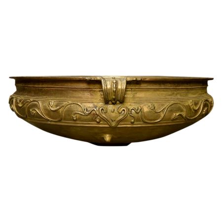 Bronze Urli - 38 Inches