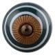 Dark Green Strip Knob