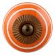 Orange White Knob