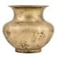 7 December 1986 Engraved Fkloral Design Ritual Brass Pot