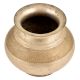 Hand Crafted Brass Lota with Pattern Engraving