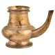 Brass Brass Kindi Water Pot With A Curved Spout
