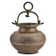Traditional Brass Pot With Black Brass Handle And Hanging Yolk