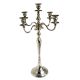 5 Light Candle Stand In Silver