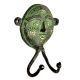 Tribal Woman Face Brass Metal Hooks