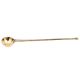 Golden Brass Cooking Ladle Rustic Style Brass Serving Spoon