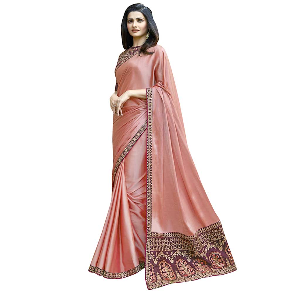ethnic silk saree