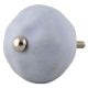 Slate Blue Round Solid Knob