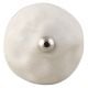 White Round Solid Knob