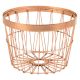 Iron Wire Basket In Copper Colour