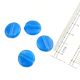 Blue Round Glass Beads For Jewelry Making And Home Decoration (Pack Of 12)
