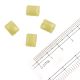 Pale Yellow Jewellery Making Loose Glass Seed Beads (Pack Of 12)