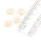 Indian Glass Beads Ivory Transparent Twist For Making Jewelry