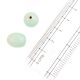 Mint Green Loose Glass Beads For Jewelery Making And Home Decoration