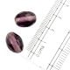 Plum  Loose Glass Beads For Jewelry Making And Home Decoration