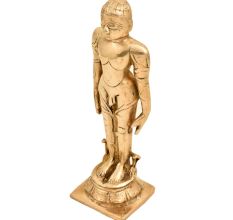 Handmade Gomateshwara Bahubali  Brass Idol Statue
