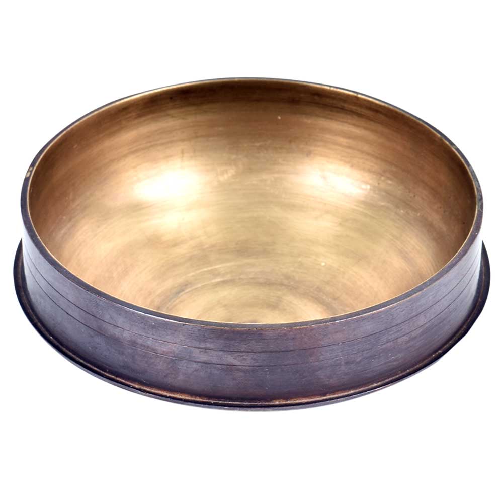 Hand Made South Indian Solid Bronze Cooking Vessel Or Urli