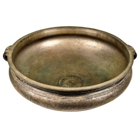 Embossed Heavy Hand Made Traditional Brass Urli