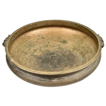 Handcrafted South Indian Solid Bronze Cooking Vessel Urli