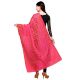 Geometric Pink Banarsi Art Silk Dupatta
