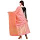 French Rose Pink Banarsi Art Silk Dupatta