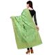 Emerald Green Banarsi Art Silk Dupatta