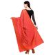 Red Woven Design Banarasi Silk Dupatta
