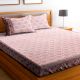 Chic Home Premium Cotton Printed Double Bed Sheet with 2 Pillow Covers: