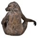 Funny Brass Sitting Monkey Home Decoration Statue