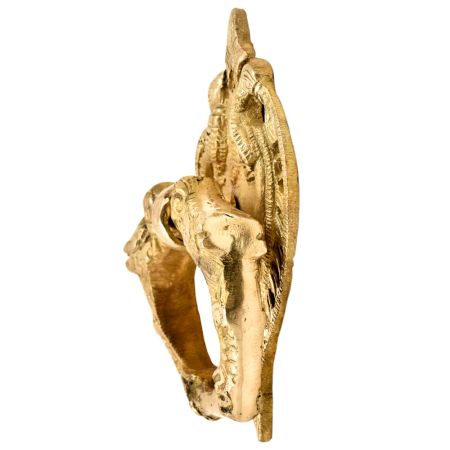 Large Heavy Cast  Birds Brass Door Knocker