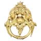 Solid Brass Birds And Dragon Head Door Knocker Ring