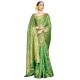 Green Color Lichi 2 Tone Silk SareeÂ Weaved Saree With Blouse Piece