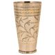 Leaves engraved Traditional Brass North Indian Lassi Glass