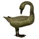 Solid Brass Standing Duck Home Decoration Statue