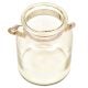 Indian Home Decoration White Glass Hurricane Candle Lantern with Rope Loop for Hanging