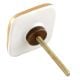Rose Ceramic Door Cabinet Pull Knobs