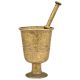 Brass Mortar And Pestle Kitchenware Spice Grinding Bowl