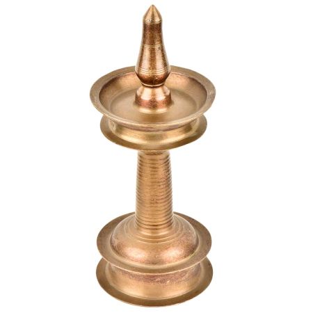 Handmade Kerala VilakkuÂ Brass Ceremonial Oil lamp