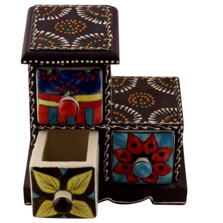 Spice Box Masala Rack Container Gift Item