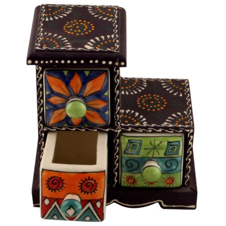 Spice Box Masala Rack Container Gift Item