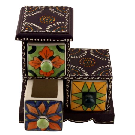 Spice Box Masala Rack Container Gift Item