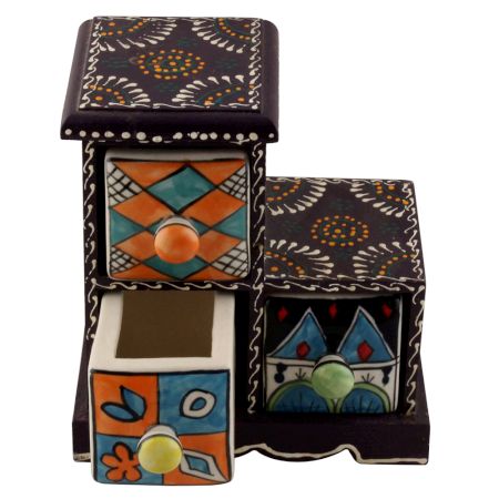 Spice Box Masala Rack Container Gift Item