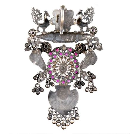 92.5 Sterling Silver Pendants Tribal Silver Necklace