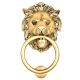 Bronze Lion Head Door Knocker