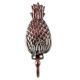 Antique Pineapple Iron Hook